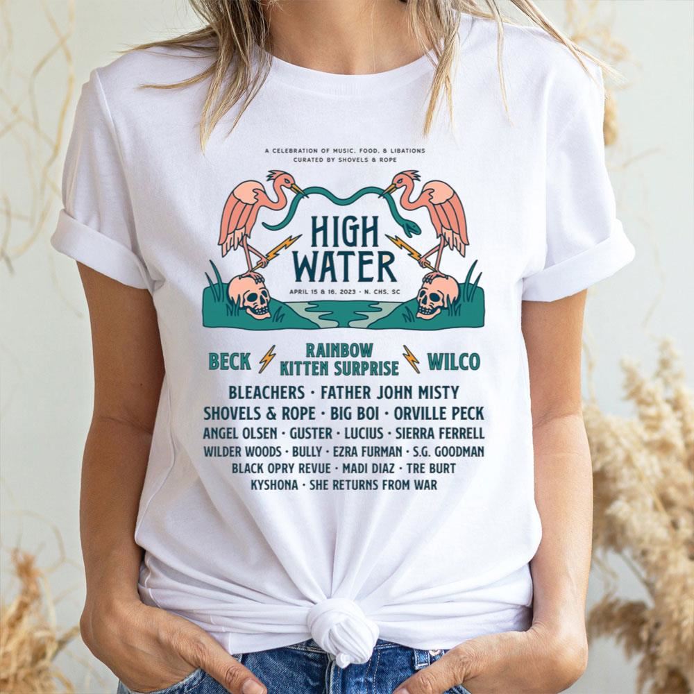 2023 High Water Fest Limited Edition T-shirts